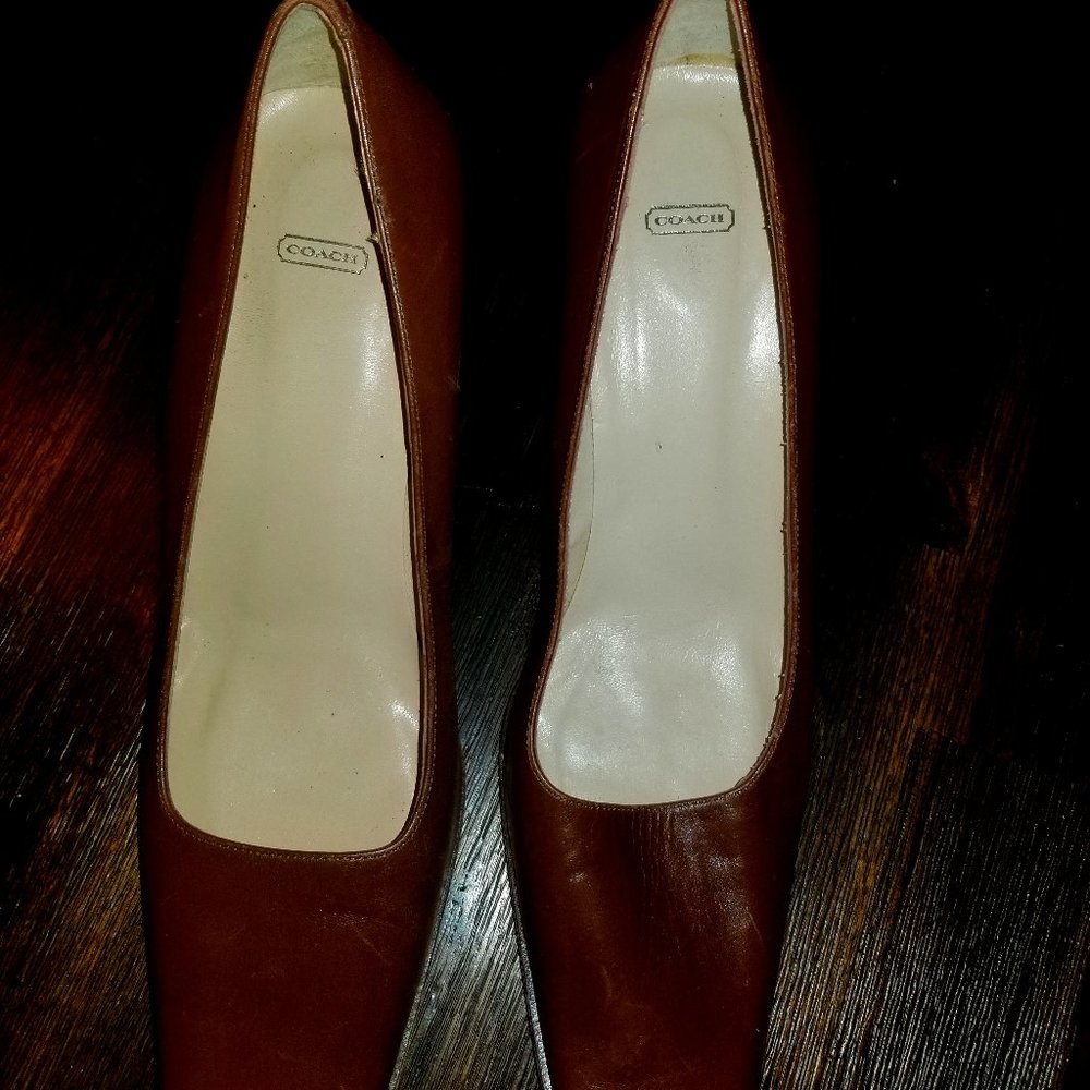 Coach Leather Heels